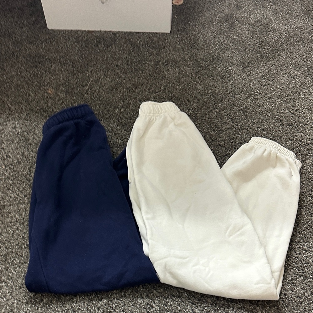 Amazon Women's Navy and White Joggers